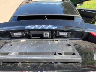 Audi reverse camera installation