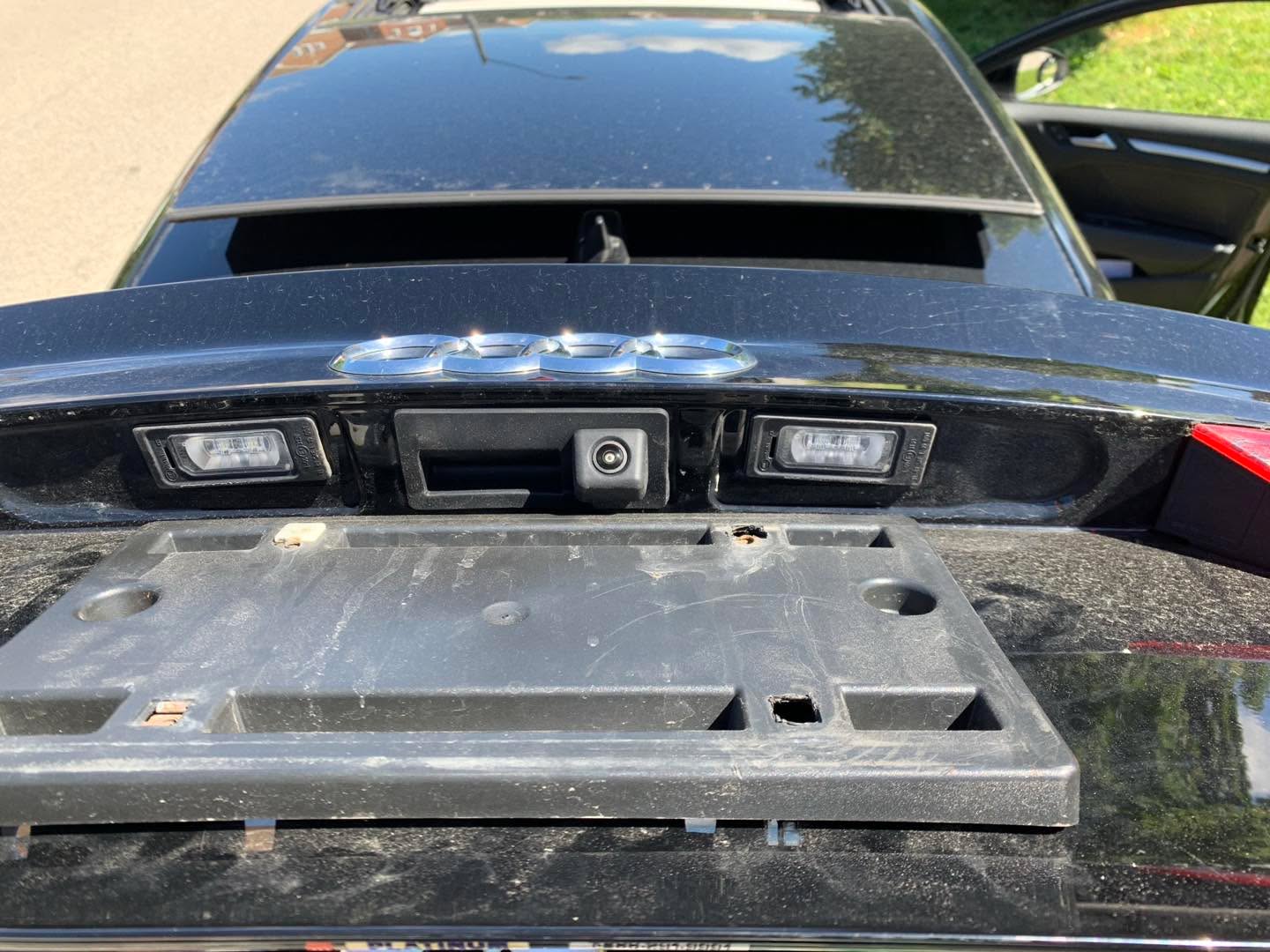 Audi reverse camera installation