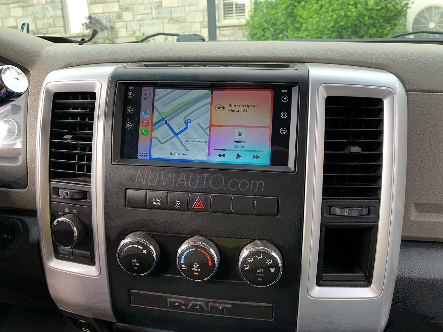 Dodge RAM 2011 1500 CarPlay Retrofit