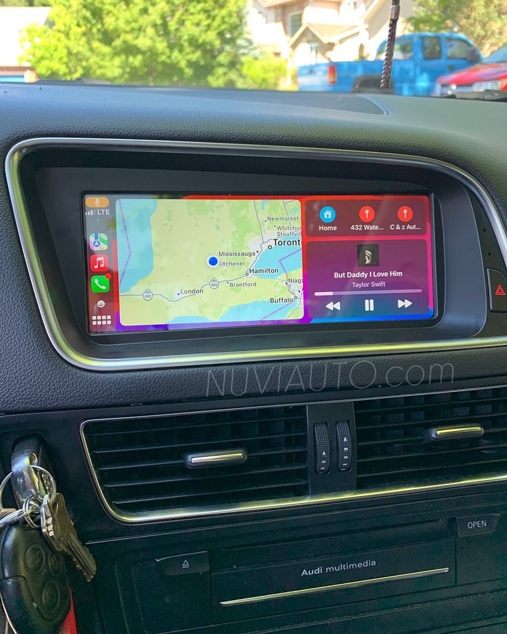 Audi Q5 8.8 inch Touchable Android Screen retrofit