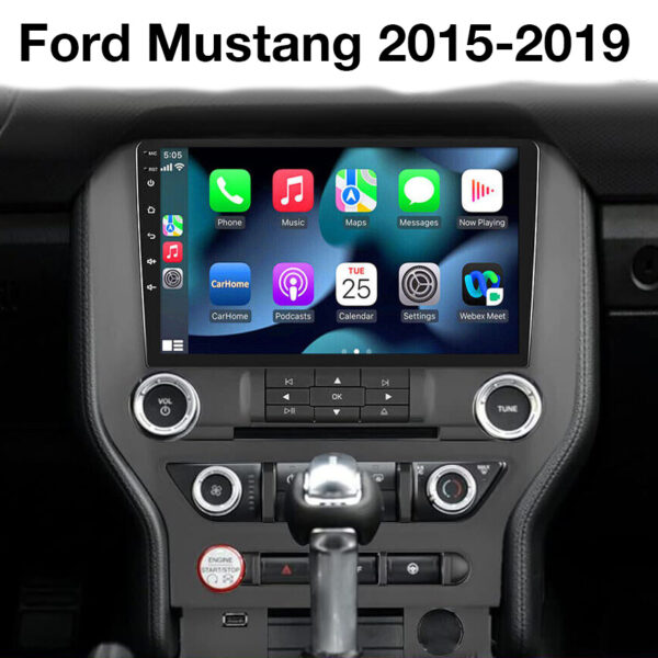 For Ford Mustang 2015-2021 Android Auto Carplay Car Stereo Radio GPS Navi